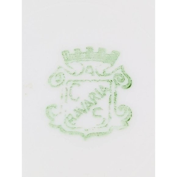 Antique 1890s Porcelain Openwork Vanity Dish Lattice Reticulated Porcelain Bowl - Picture 10 of 10